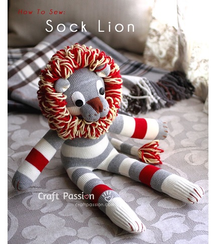 \"sock-lion\"